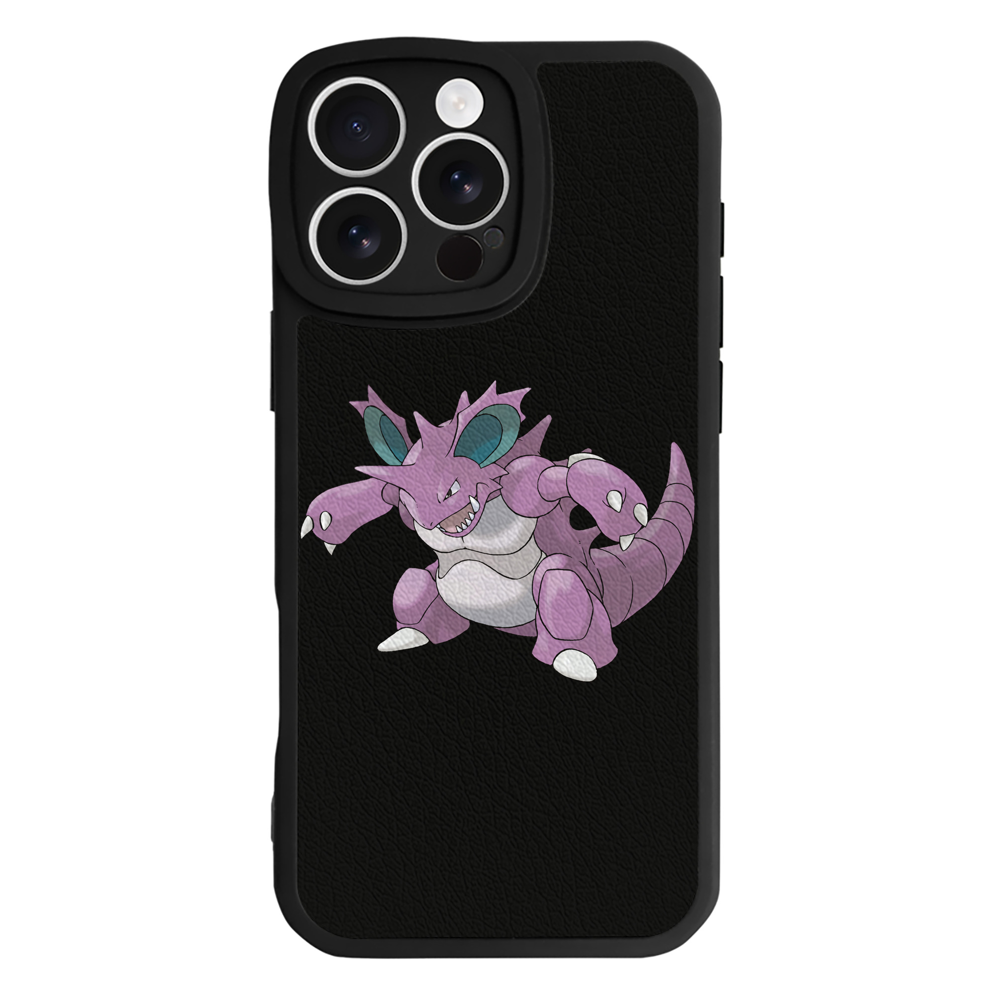 （画像用） ポケットモンスター Pokémon 【iPhone 16シリーズ対応】シリコンスマホケース（レザー調） 材質：シリコン